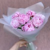 Букет из 7 пионов  - Мастерская флористики и декора "Цветной бульвар" - Екатеринбург
