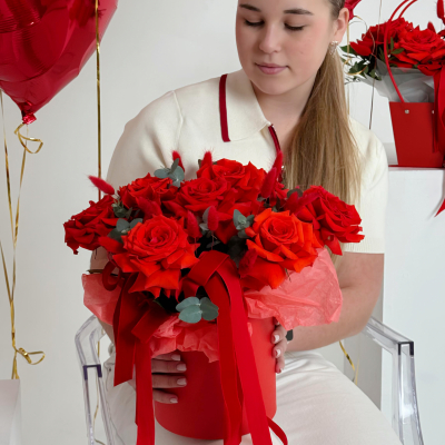 Романтическое пламя  - Мастерская флористики и декора "Цветной бульвар" - Екатеринбург
