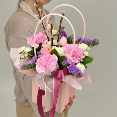 Композиция к пасхе 6 - Мастерская флористики и декора "Цветной бульвар" - Екатеринбург