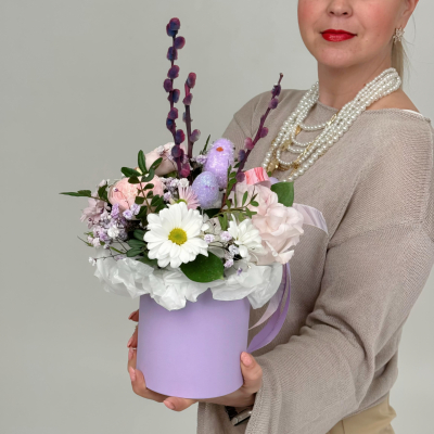 Композиция к пасхе 14 - Мастерская флористики и декора "Цветной бульвар" - Екатеринбург